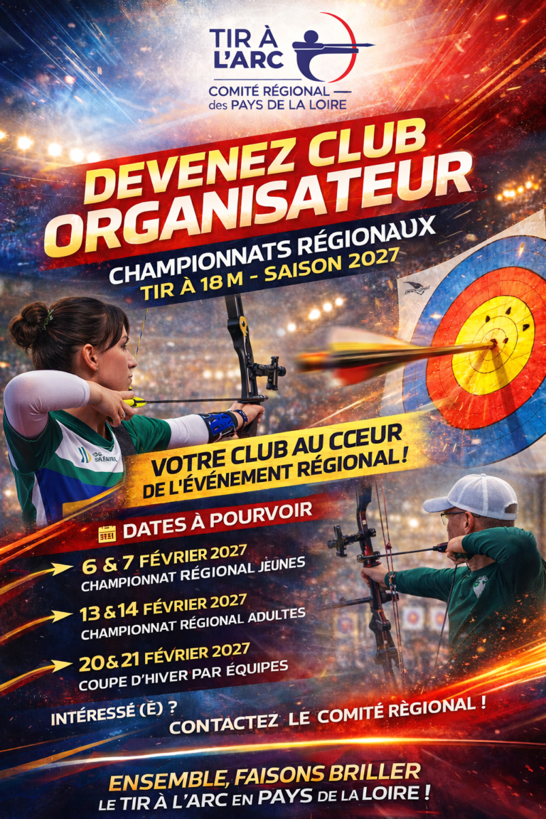 Devenez club organisateur pour les championnats régionaux de tir à 18m ...